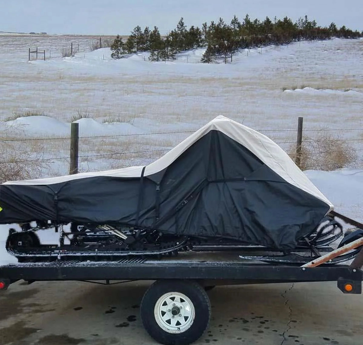 600D Snowmobile Travel and Storage Cover F706