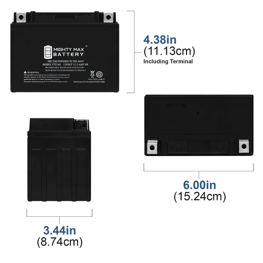 12V 11.2Ah Battery O1991