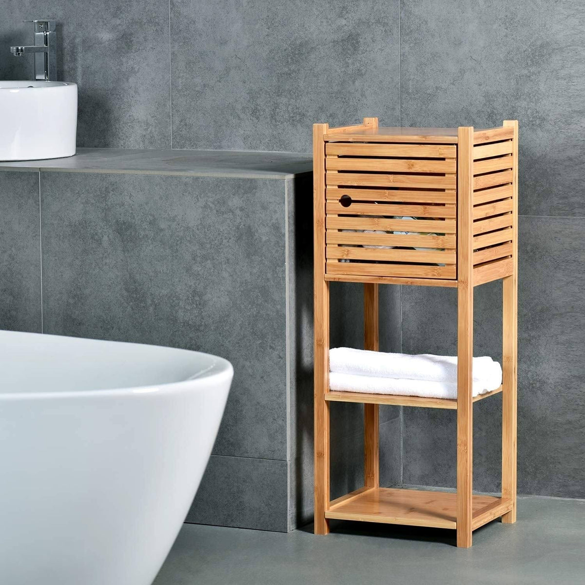 Bamboo Storage Cabinet K2651