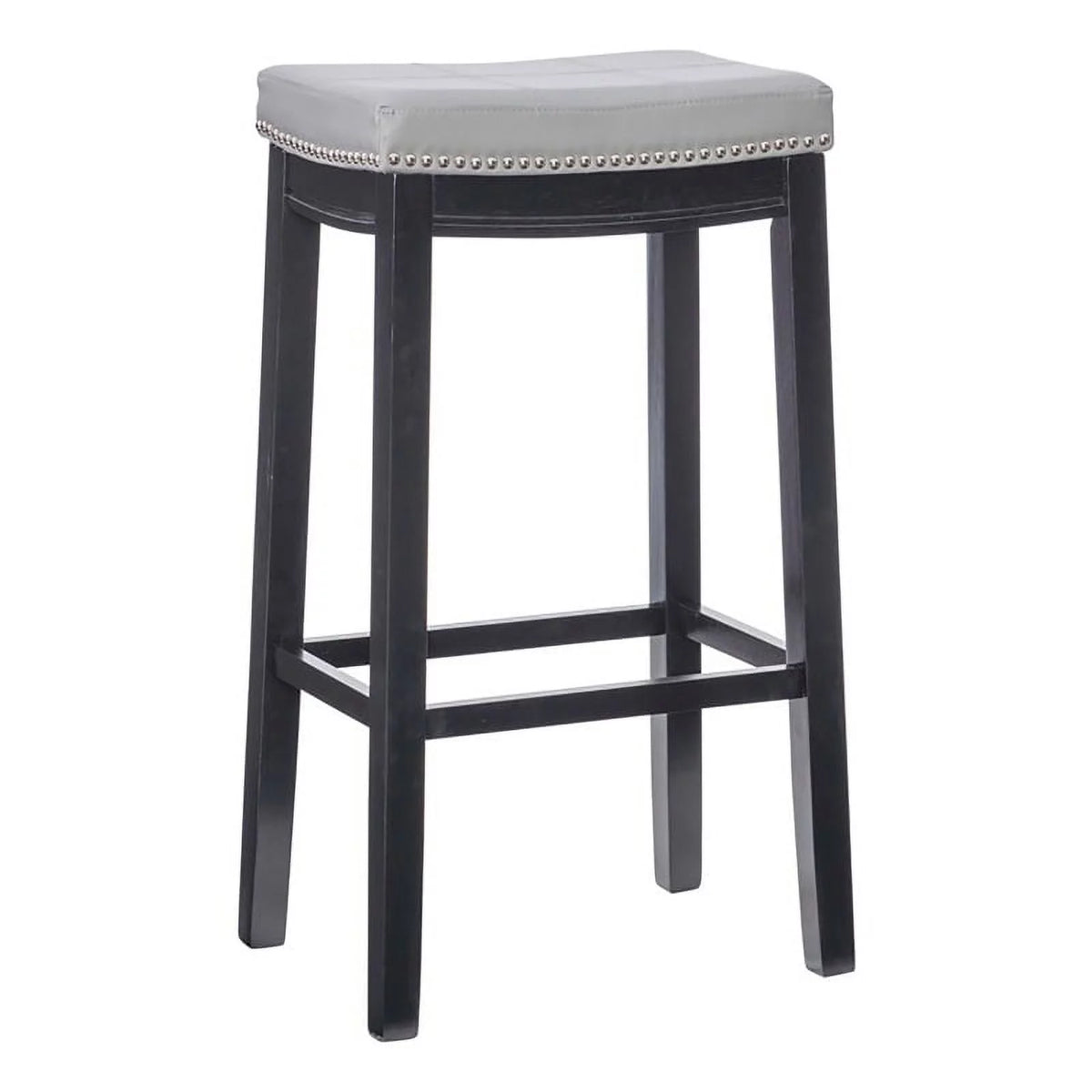 30" Backless Wood Bar Stool M554376