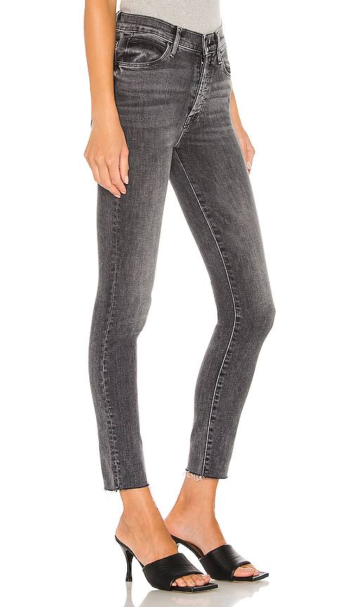 Black Ankle Fray Jeans S259742