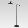 Black Brass Floor Lamp E617044