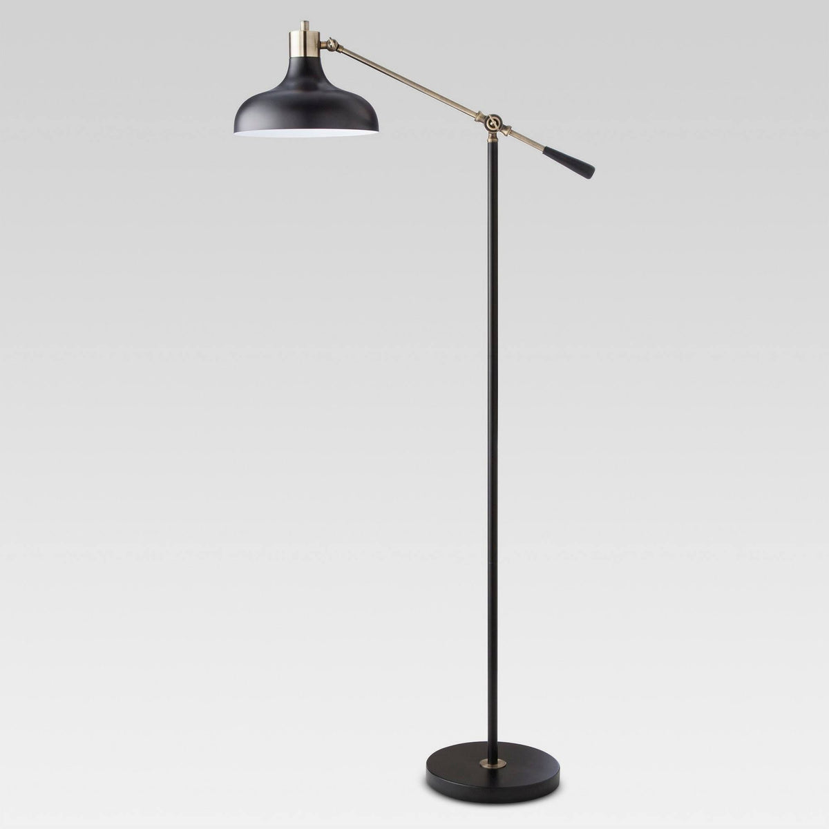 Black Brass Floor Lamp E617044