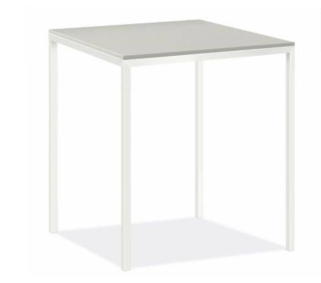 White Recycled HDPE Patio Bar Table X171