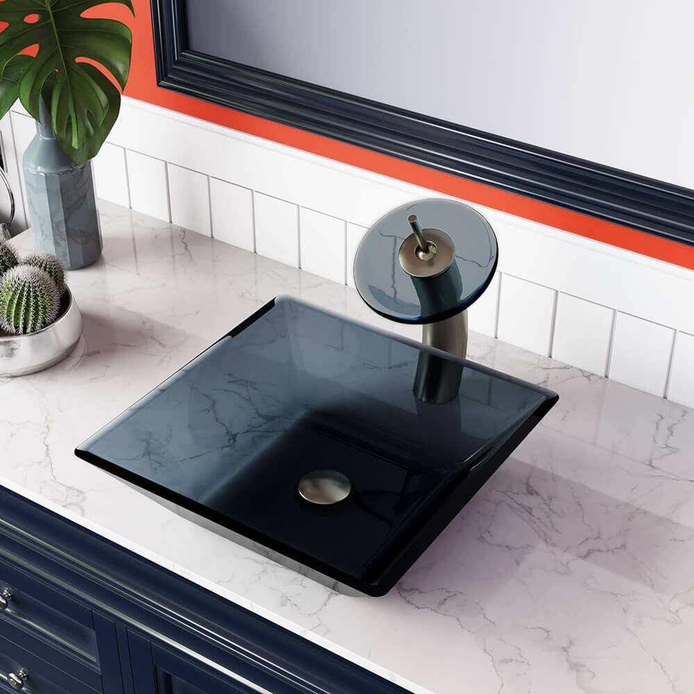 Chrome Vessel Faucet Ensemble N1193