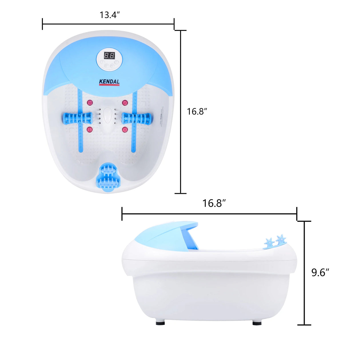 Foot Spa Bath Massager with Heat and Timer Q8454