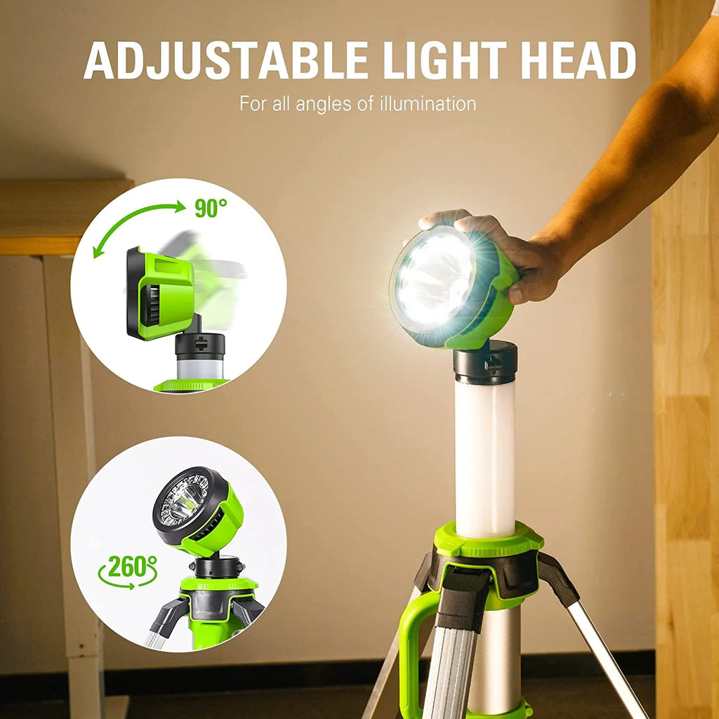 24V 2-in-1 LED Work Light with Battery and Charger K4271