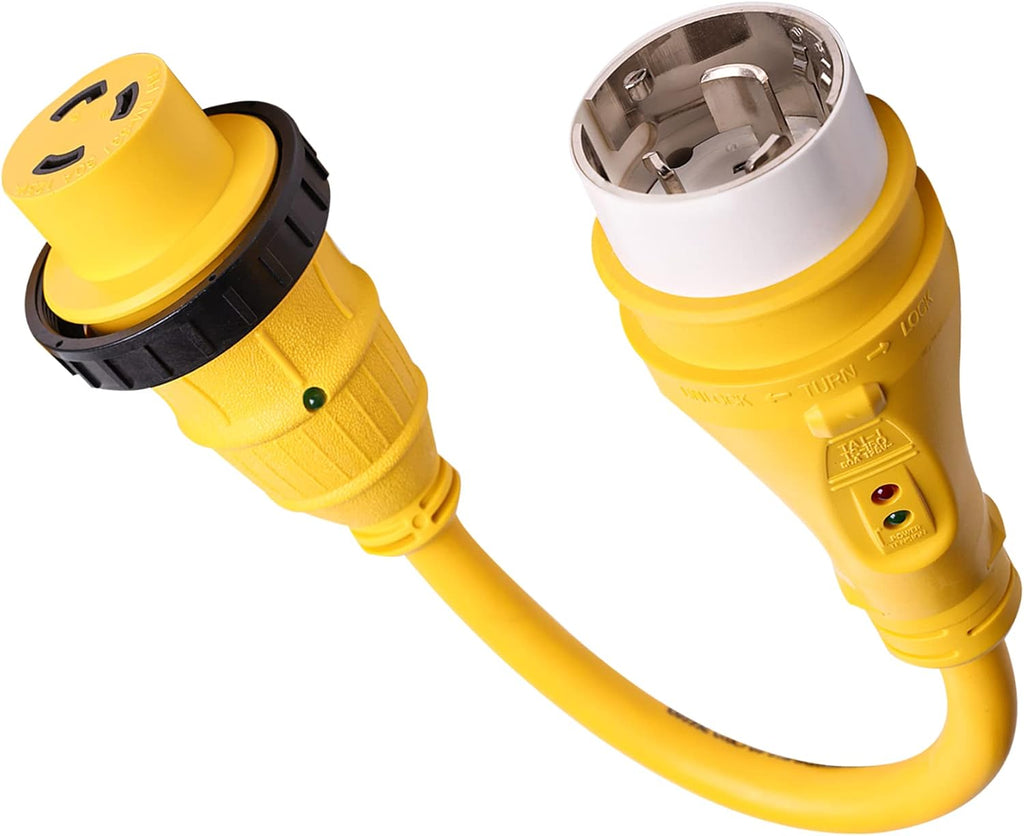 30A to 50A Shore Power Adapter 1.5Ft H5749