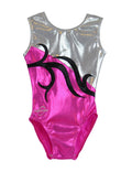 Pink Gymnastics Leotard W448