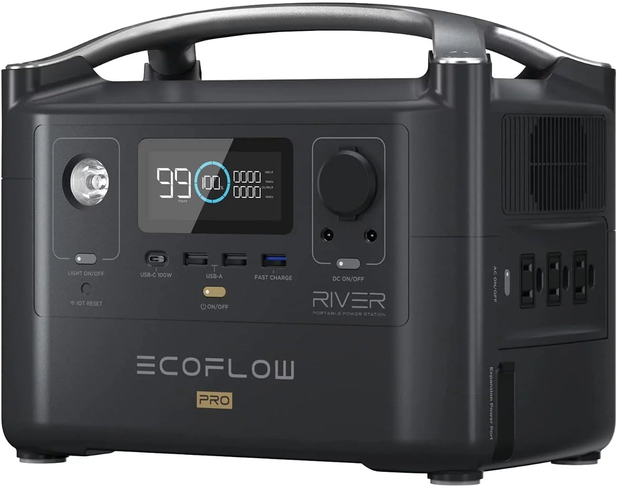 Portable Power Station 720Wh Solar Generator 600W H163
