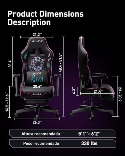 Black Velvet Gaming Chair O5410