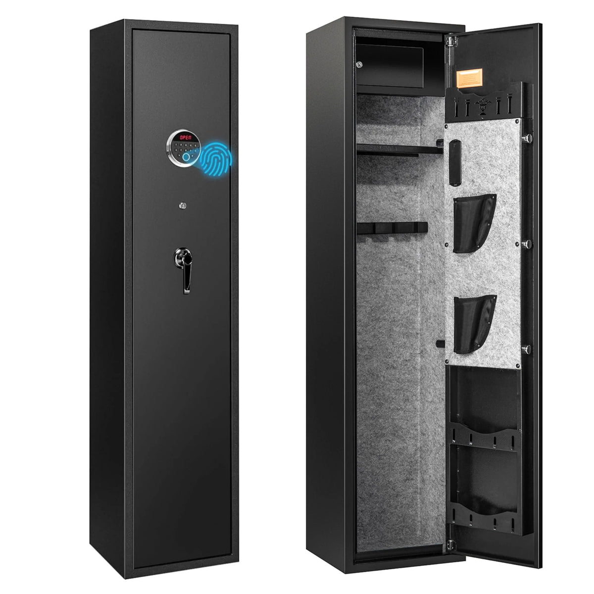 Large Fingerprint Biometric Gun Cabinet N354