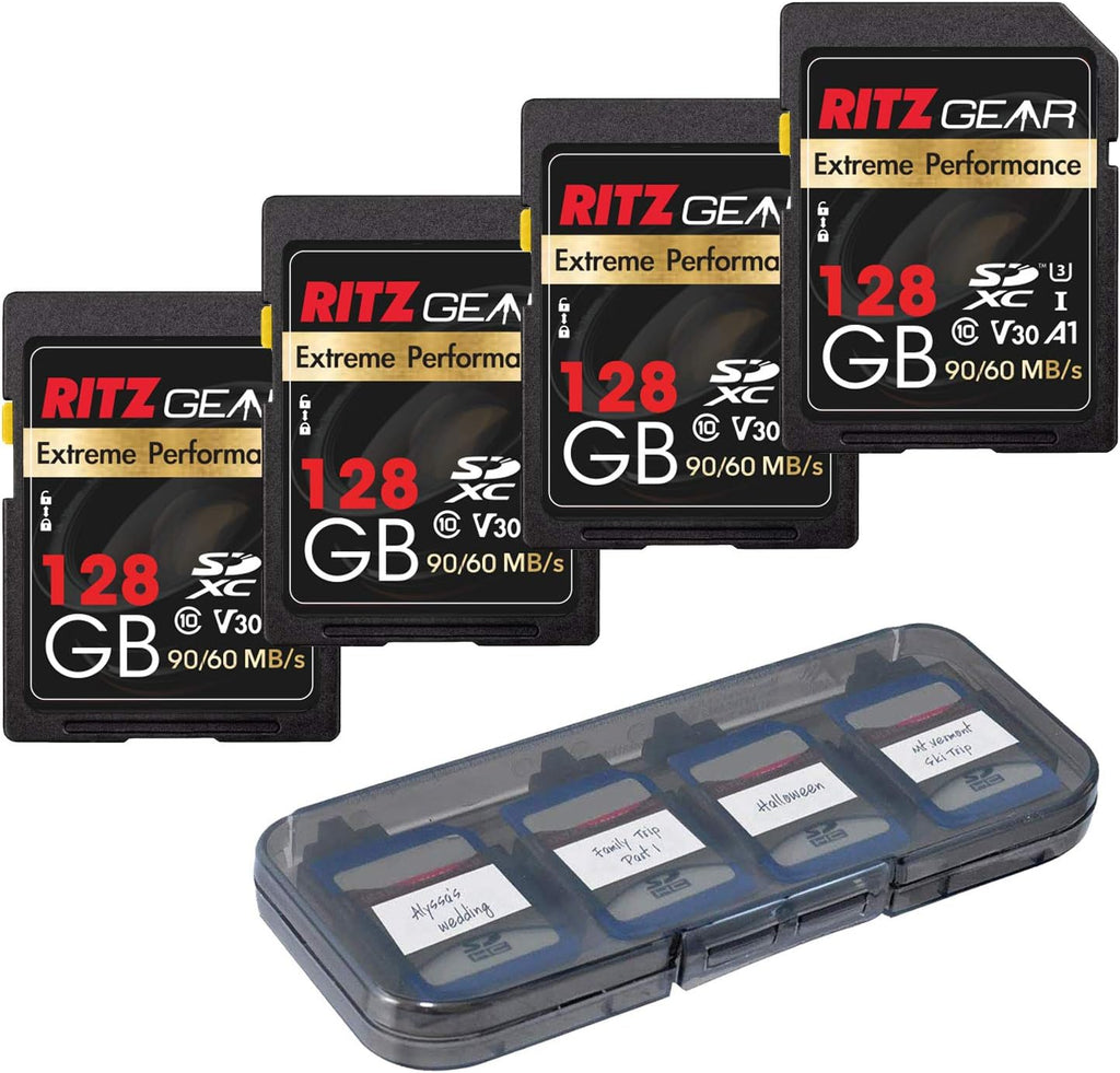 64GB UHS-I SDXC Memory Card 3 Units + Holder Pack of 2 X88349
