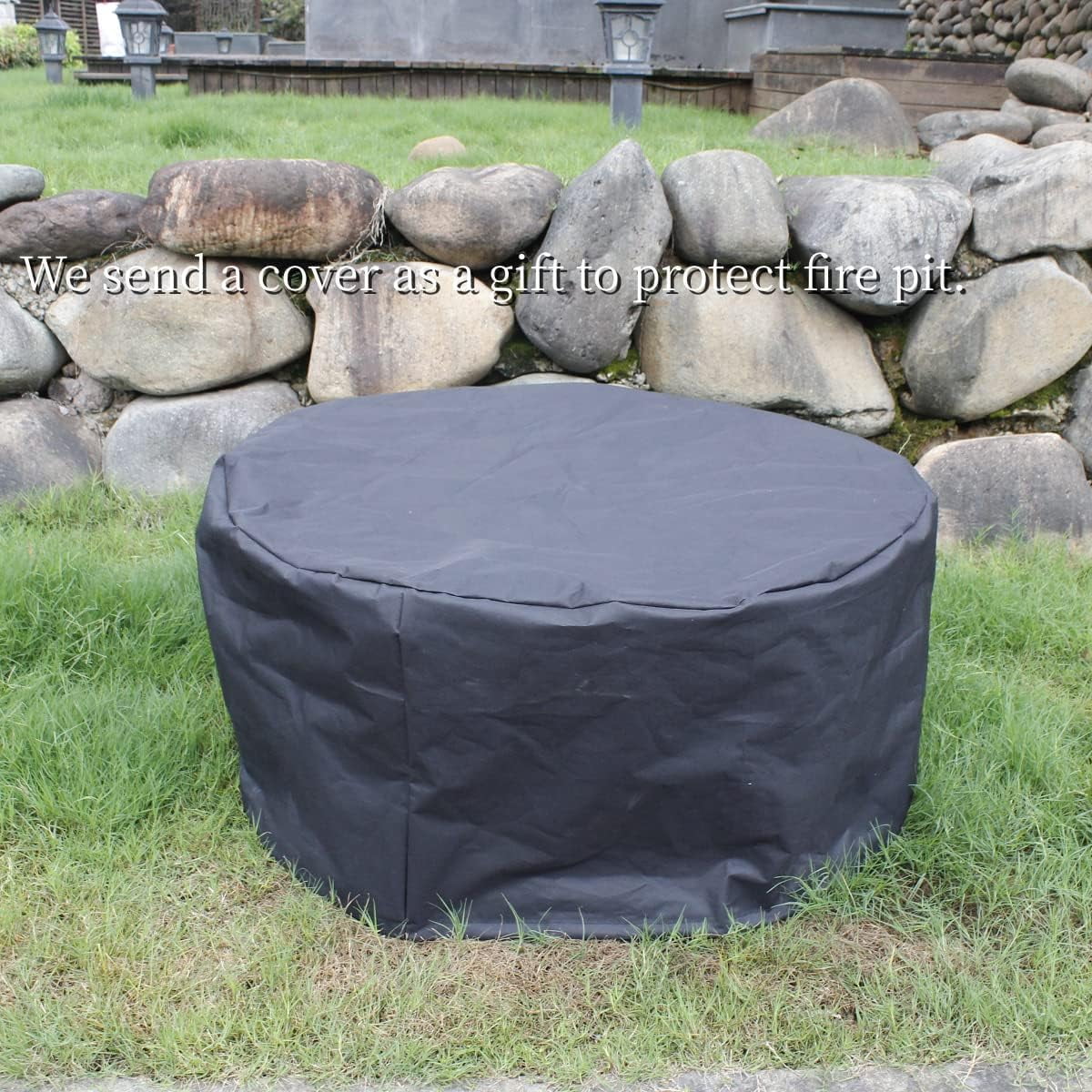 36 Inch Wood Burning Fire Pit with 2 Grills F90316