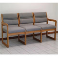Charcoal Grey Three Seat Sofa B1768