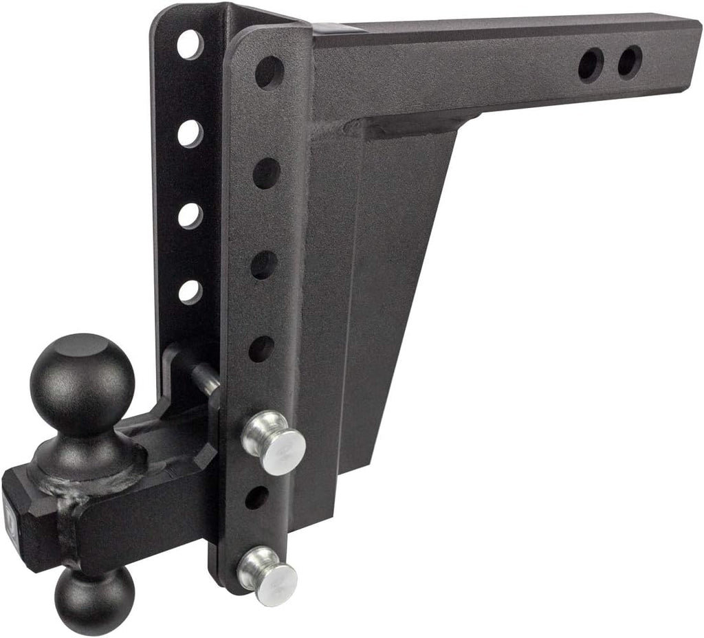 2.0" Adjustable Extreme Duty Trailer Hitch with Dual Ball V7045