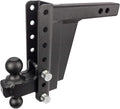 2.0" Adjustable Extreme Duty Trailer Hitch with Dual Ball V7045