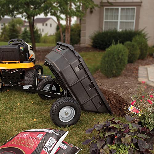 Poly Swivel Dump Cart 10 cu.ft. 600 lb Load Capacity Y936005