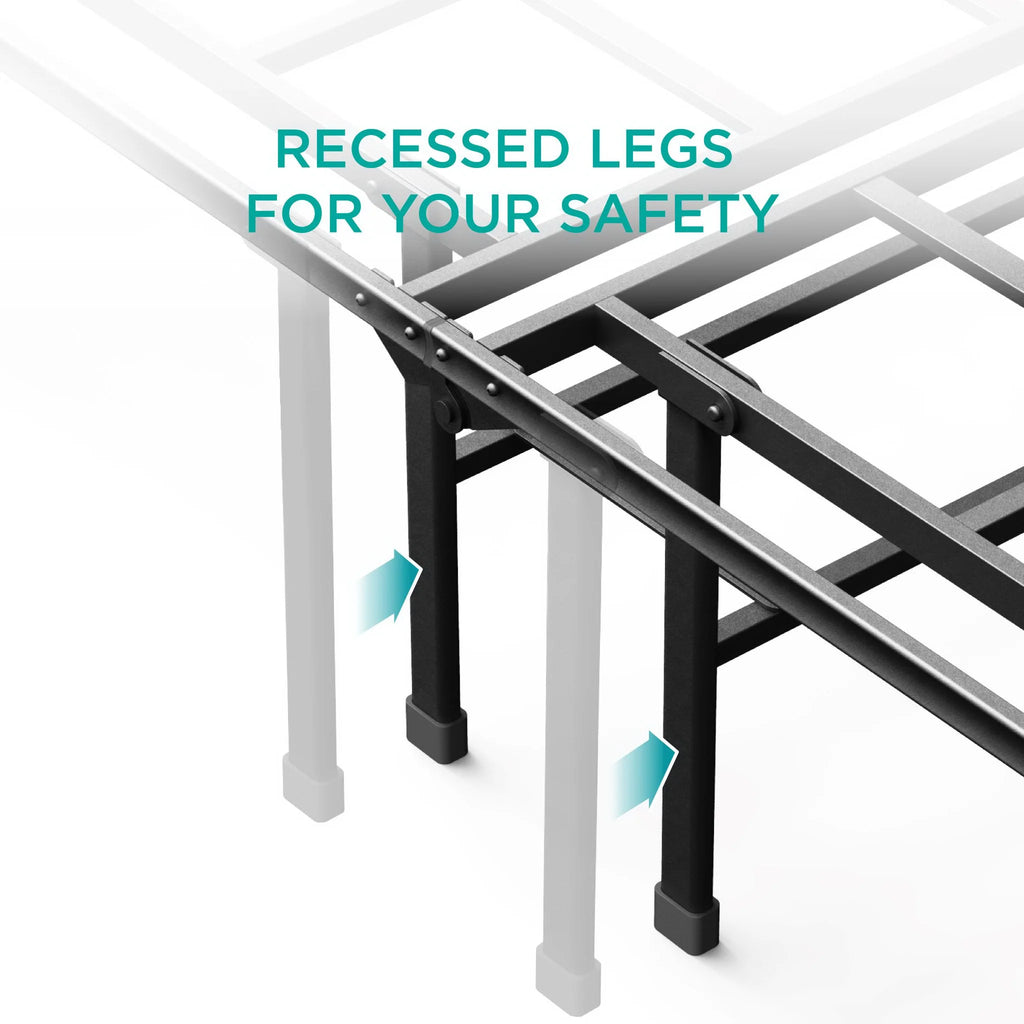 14" Heavy Duty Metal Platform Bed Frame K823