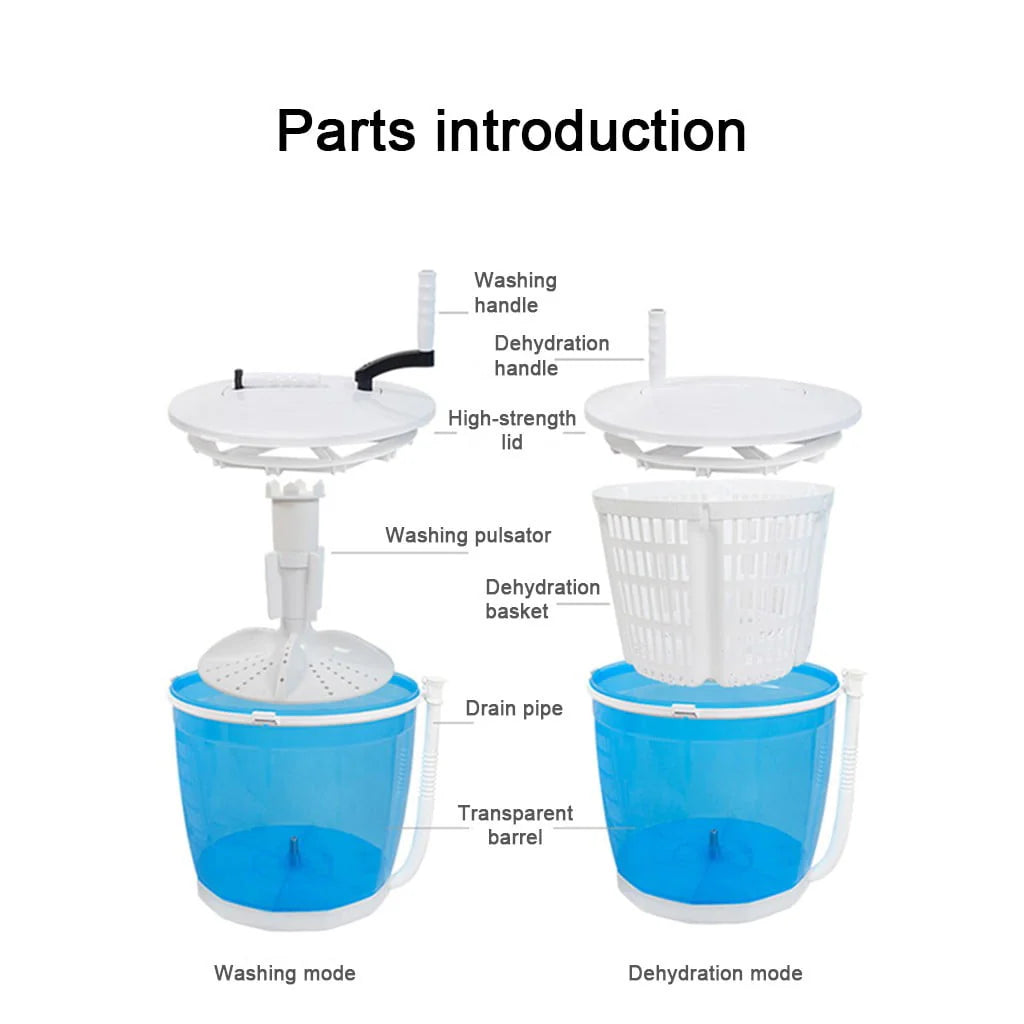 Portable Mini Manual Washing Machine Z27291