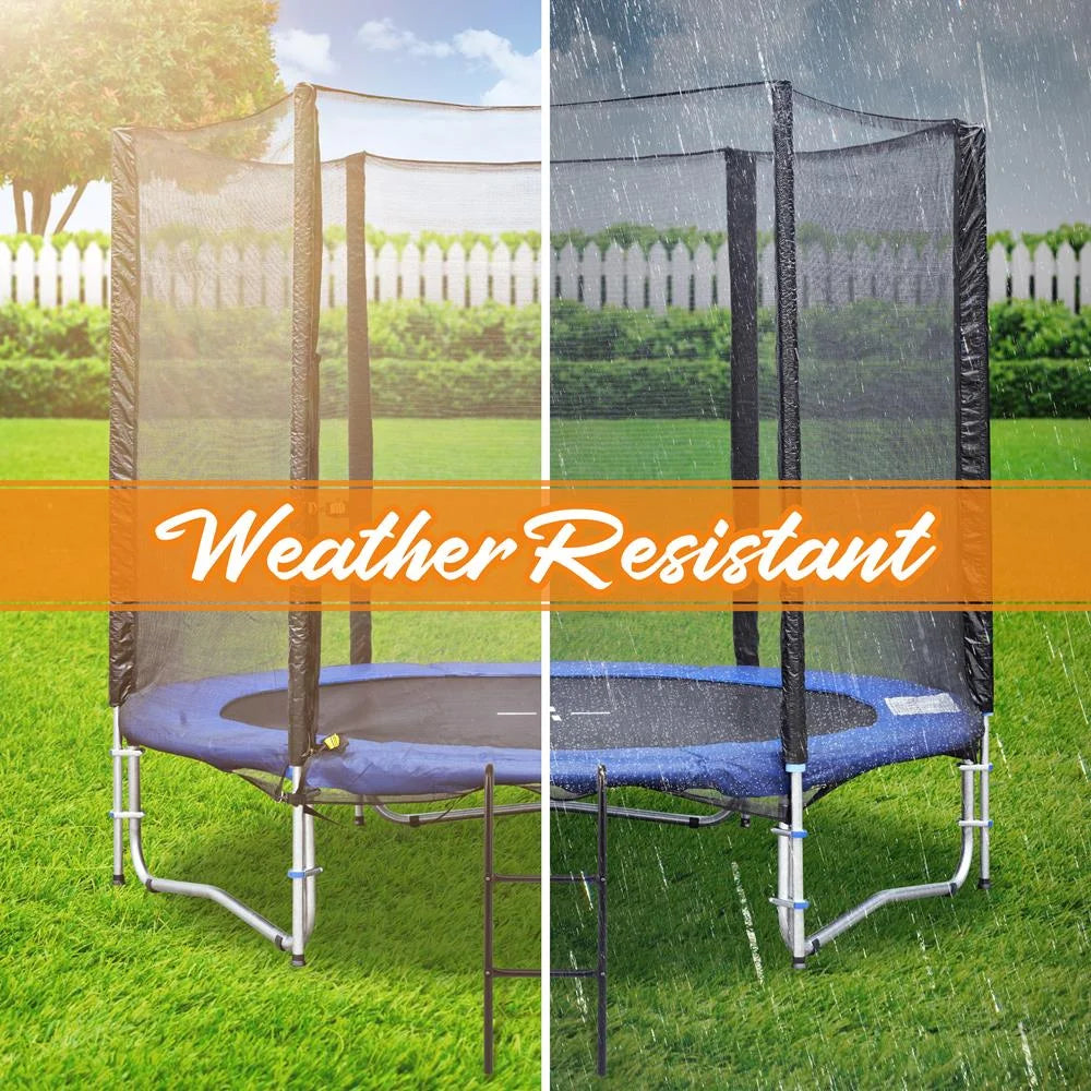 2 Step Galvanized Steel Trampoline Safety Ladder K991