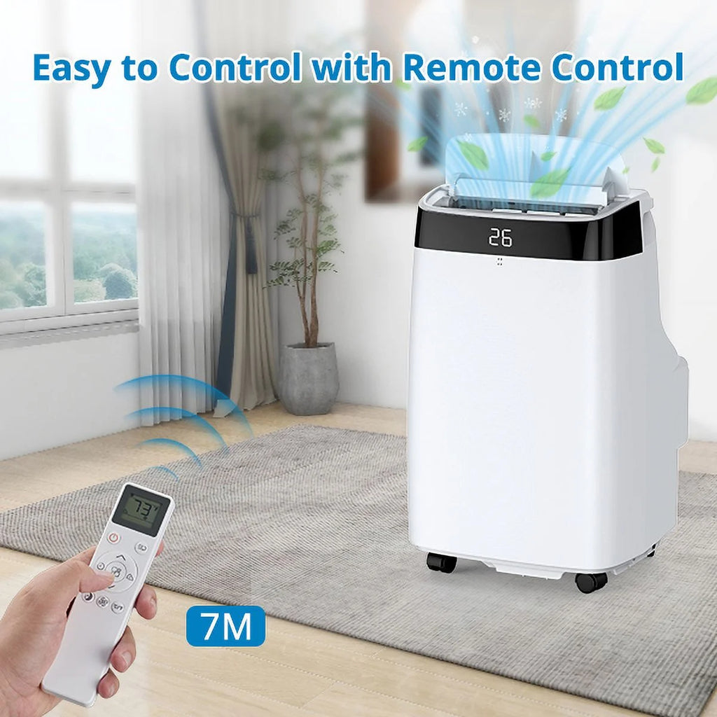 Portable Air Conditioner with Dehumidifier, Remote Control, Window Kit N724223