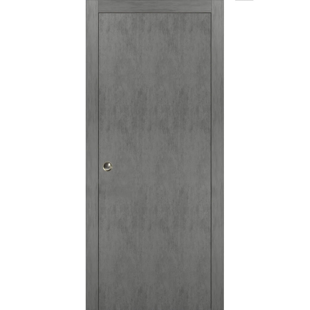 Sliding French Pocket Door 36 x 96 inches Solid Wood Interior Door E137168