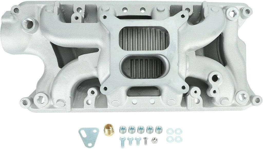 Satin Aluminum Intake Manifold B72023
