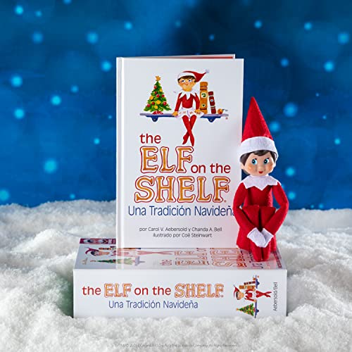 Spanish Language Book & Blue-Eyed Girl Scout Elf D45679
