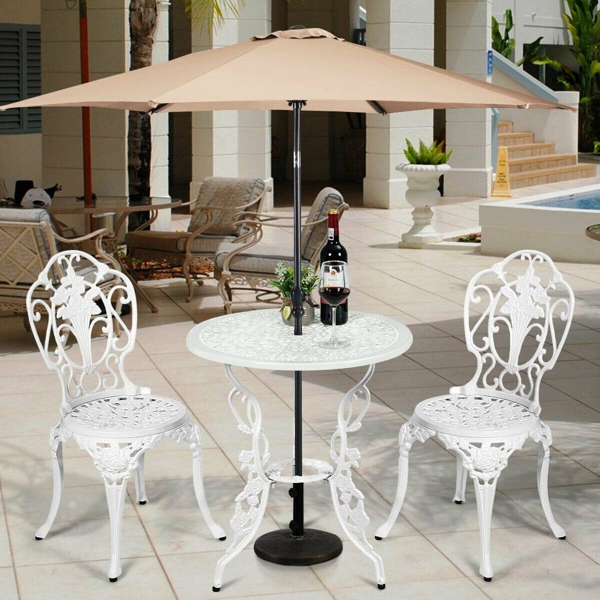 3 Pcs Patio Bistro Set Q70102