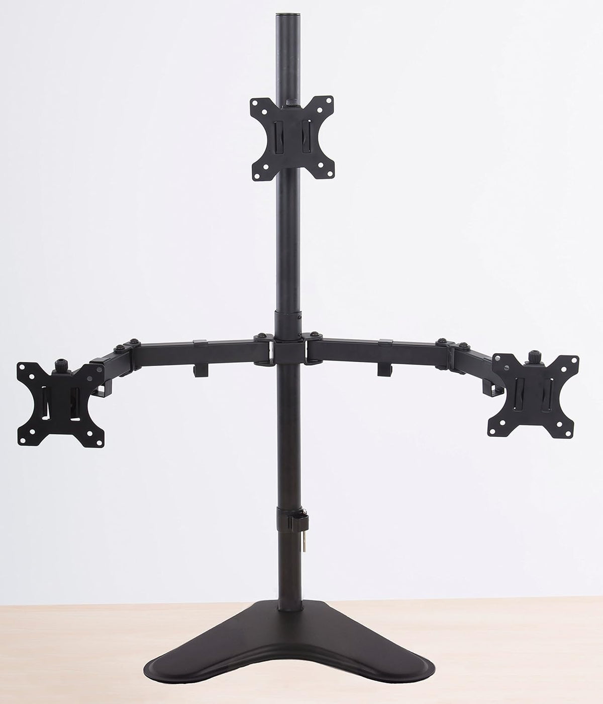 Freestanding Triple Monitor Mount Desk Stand with VESA Mounts R248439