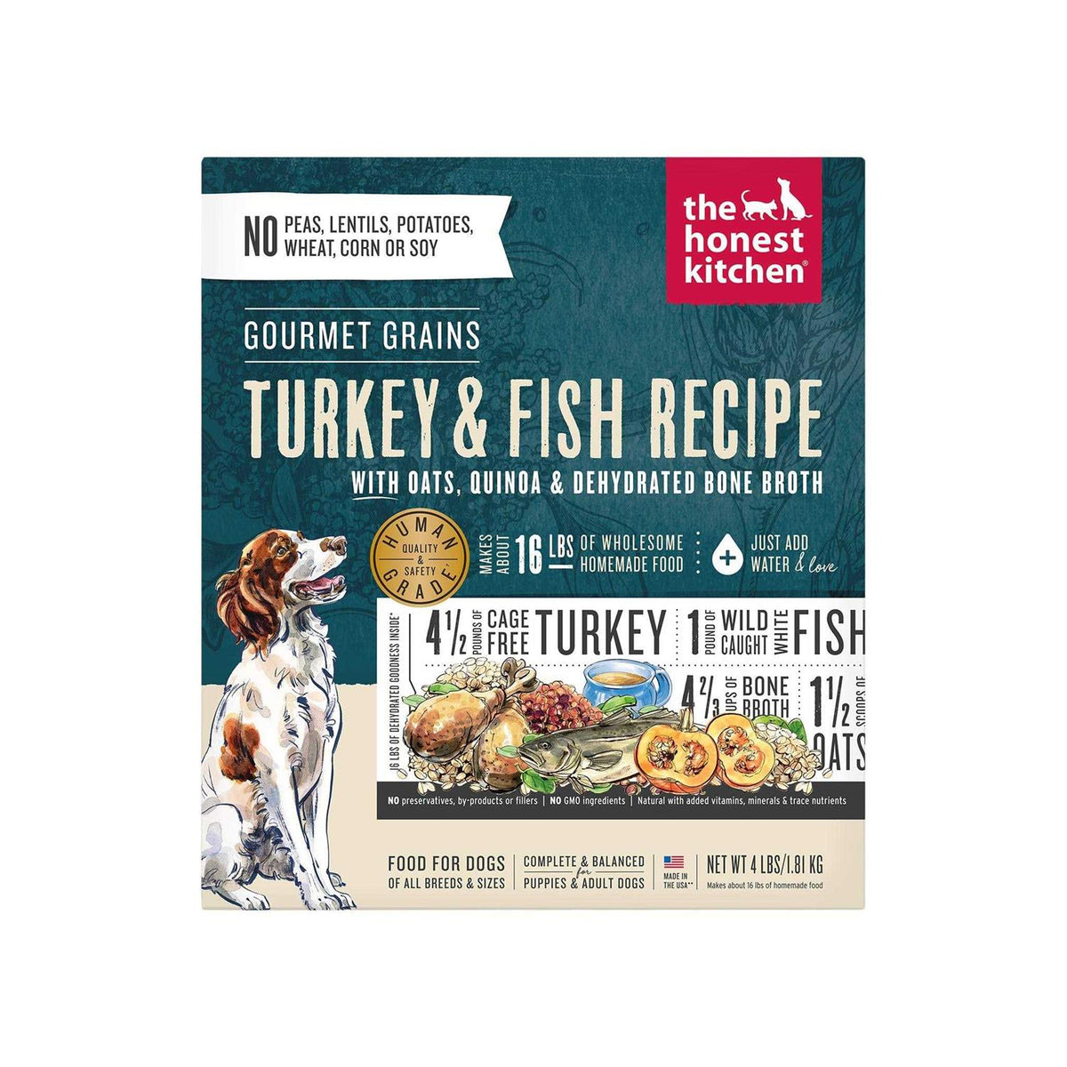 Dehydrated Turkey & Fish Dog Food E790867