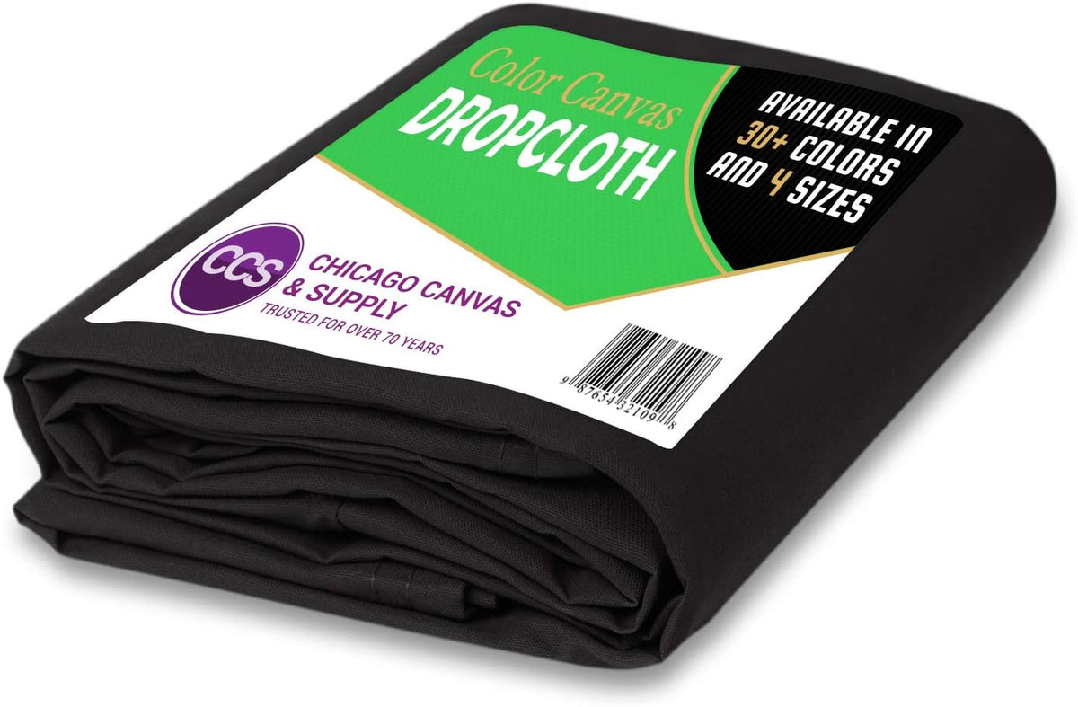 Gold Cotton Canvas Drop Cloth 6 by 10 Feet Pack of 2 F708