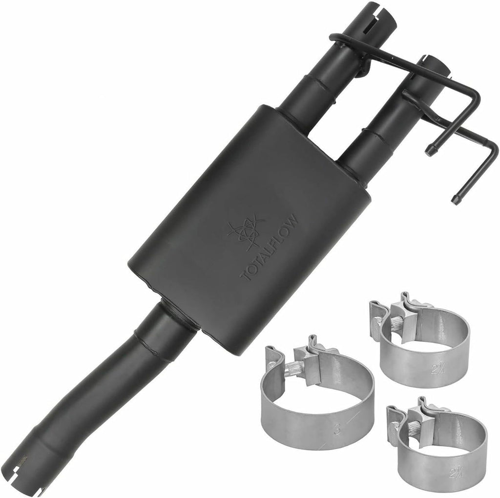 Black 2-Chamber Muffler Stainless Steel D769640