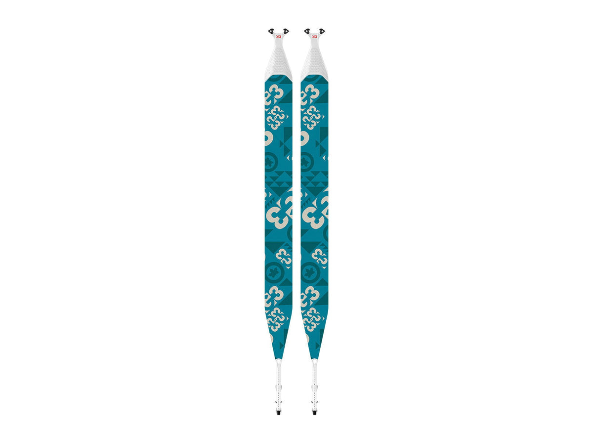145mm Teal Climbing Skins X6435