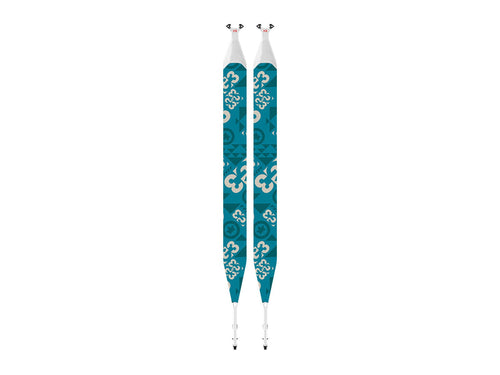 145mm Teal Climbing Skins X6435