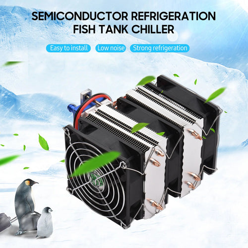 120W Aquarium Chiller with 4pcs Copper T97065