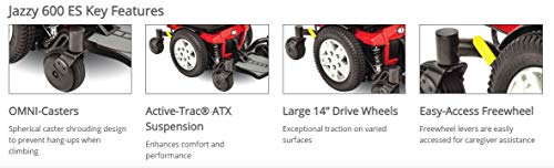 Electric Wheelchair with Captain Seat M3390