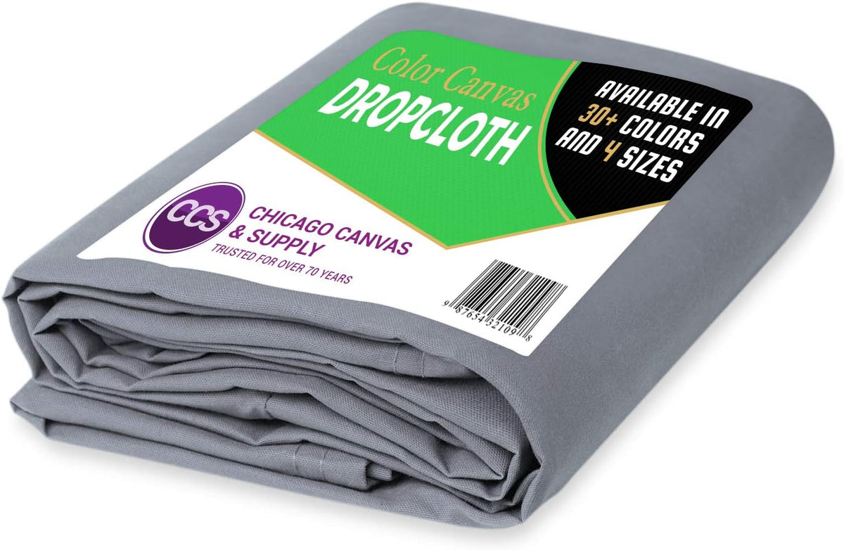 Gold Cotton Canvas Drop Cloth 6 by 10 Feet Pack of 2 F708