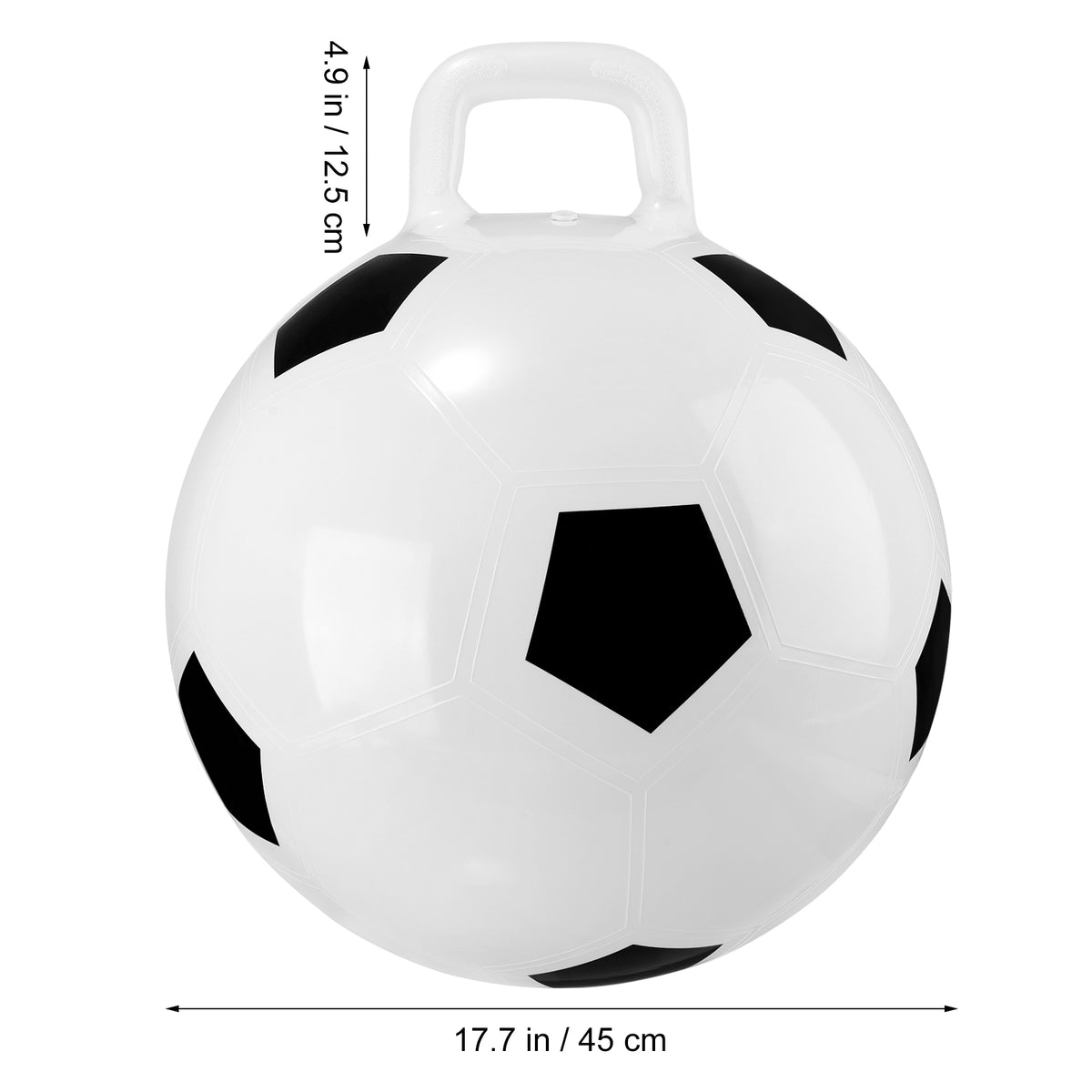 45cm Inflatable PVC Football Jumping Ball for Kids V2177