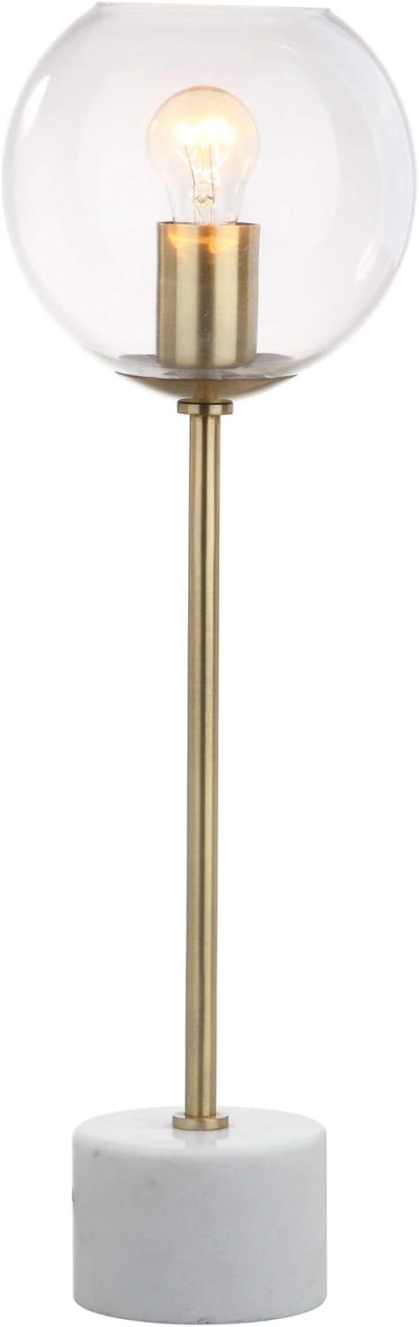 Brass Gold/White 22-inch Table Lamp V148950