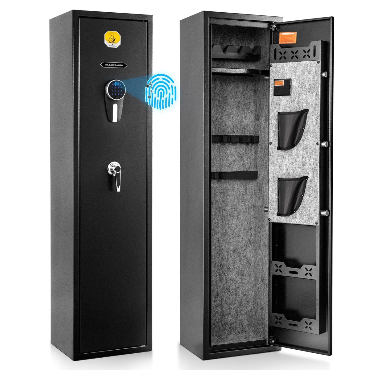 Large Fingerprint Biometric Gun Cabinet N354