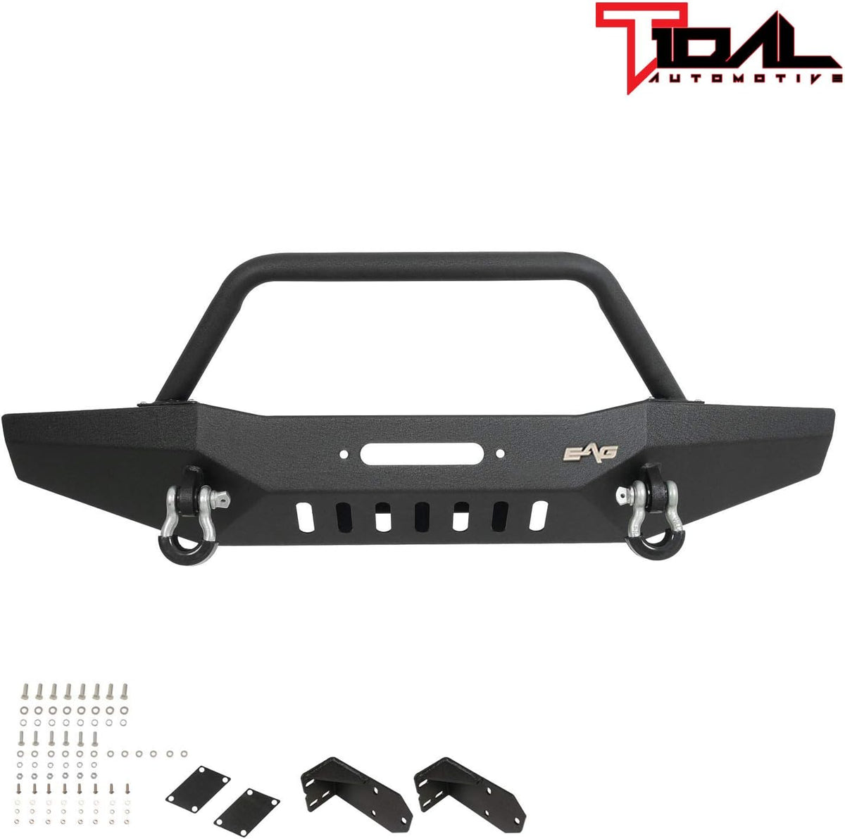 Front Bumper with Winch Plate and Hoop C2984