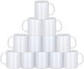 12 Pcs 11 oz White Ceramic Sublimation Mugs K237514