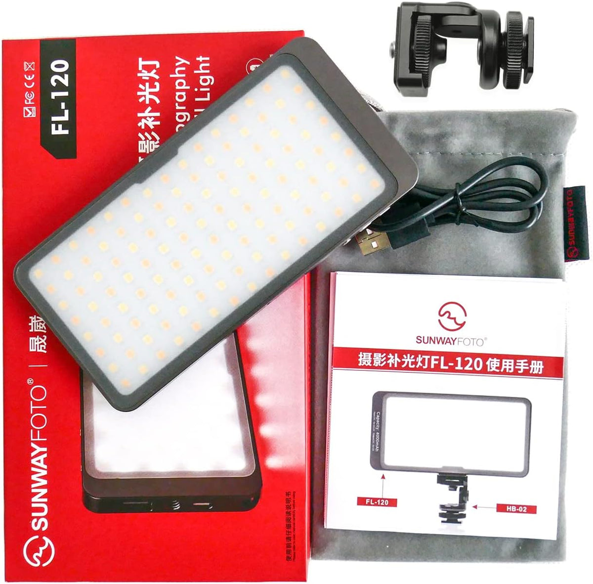 Bi-Color LED Video Light Kit Panel Pack of 2 T104