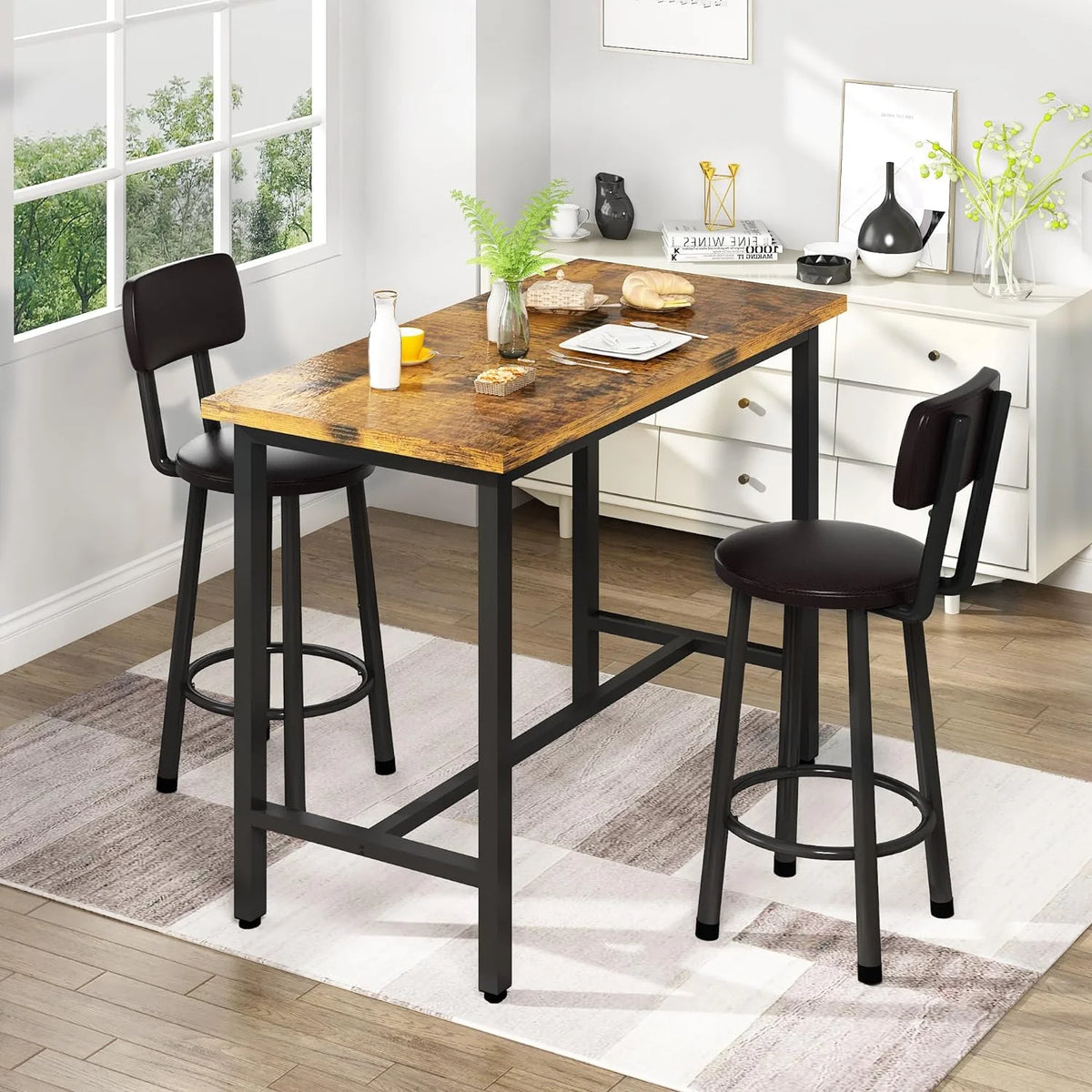 3 Piece Pub Dining Set Y989