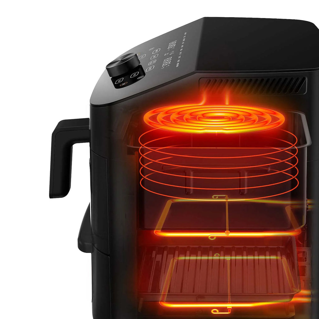 11 Quart 8-in-1 Two-Zone Air Fryer Oven J55353