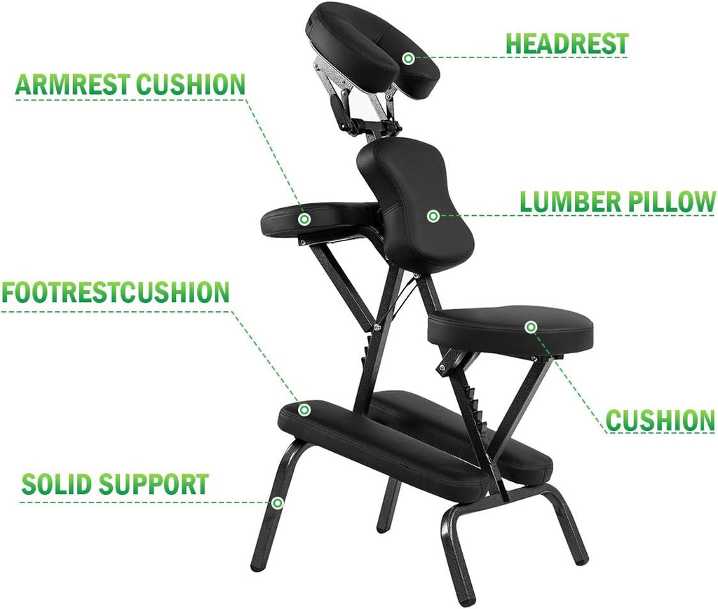 Portable Massage Chair with Carrying Bag T986