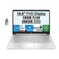 15.6 in FHD IPS Laptop Intel Core i5 16GB RAM 256GB SSD Silver Z148860