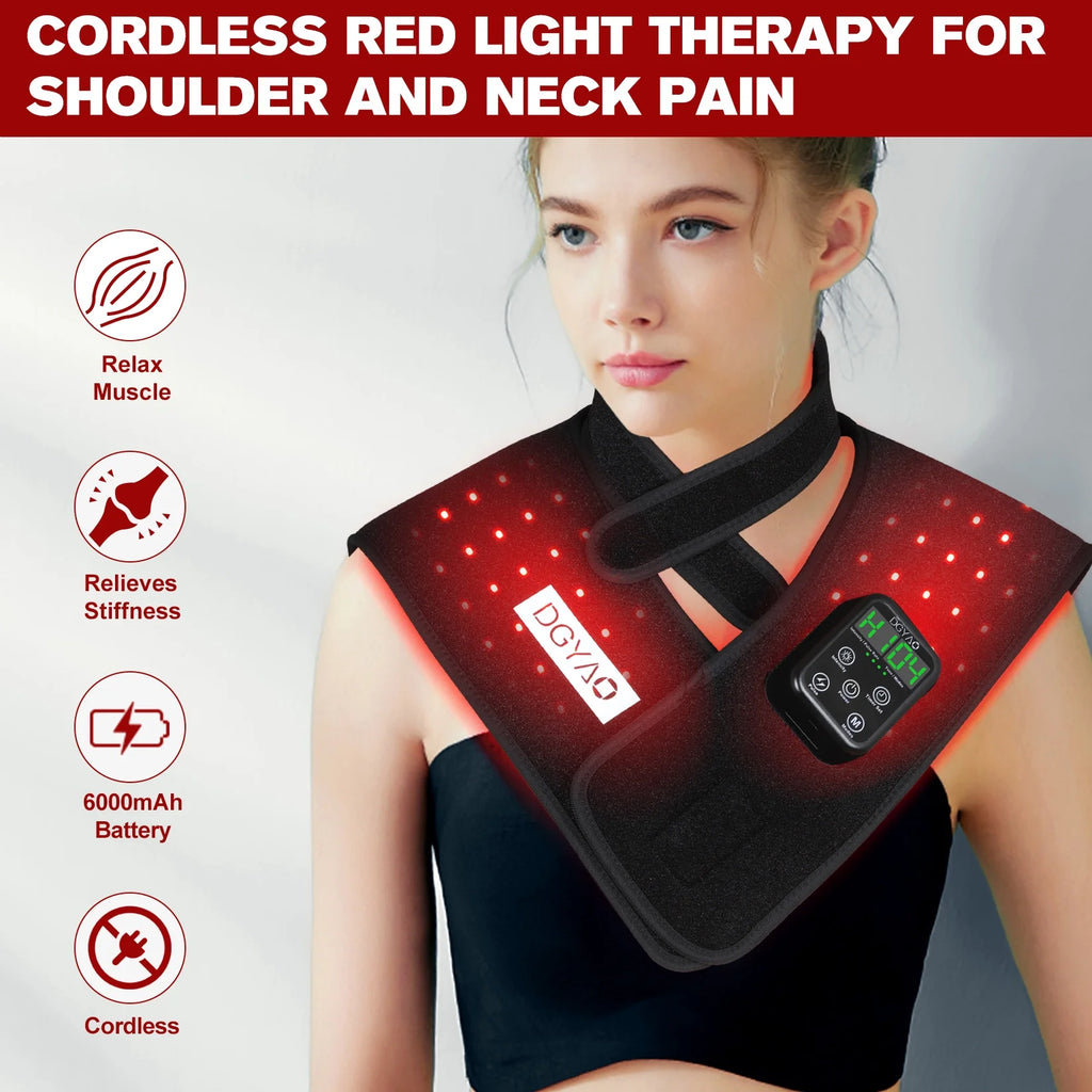 Infrared Red Light Therapy Device with Power Bank N3749
